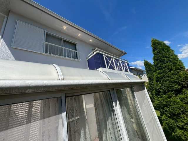 屋根上面のくもり